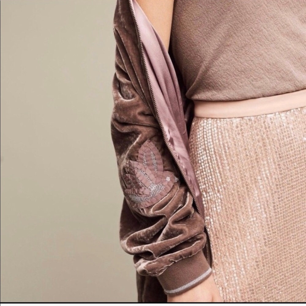 Anthropologie Hei Hei west end velvet bomber - Picture 5 of 8
